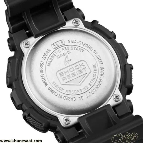 ساعت مچی زنانه کاسیو مدل GMA-S120RB-1ADR