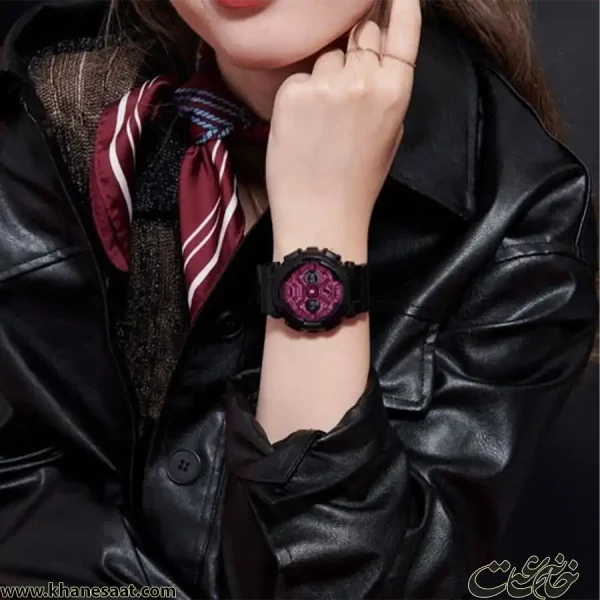 ساعت مچی زنانه کاسیو مدل GMA-S120RB-1ADR