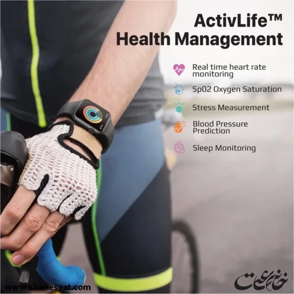 ساعت هوشمند پرومیت مدل XWATCH-B19.BLACK
