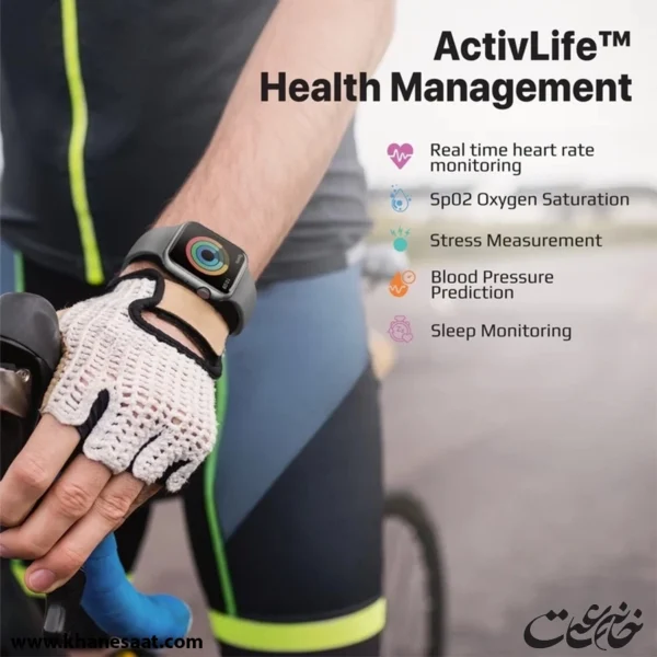 ساعت هوشمند پرومیت مدل XWATCH-B19.GRAPHITE