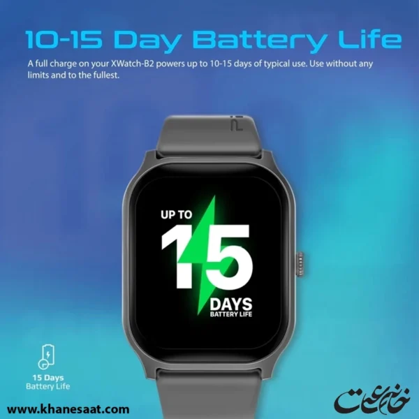 ساعت هوشمند پرومیت مدل XWATCH-B2.GRAPHITE