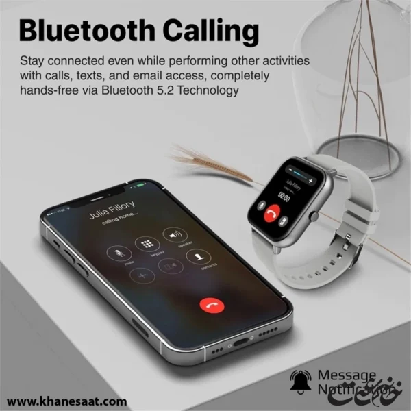 ساعت هوشمند پرومیت مدل XWATCH-C18.GRAPHITE