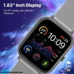 ساعت هوشمند پرومیت مدل XWATCH-C18.GRAPHITE