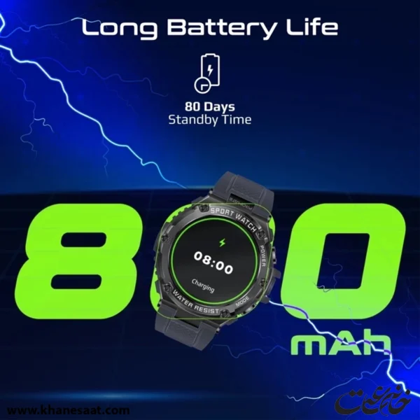 ساعت هوشمند پرومیت مدل XWATCH-R19.GREY