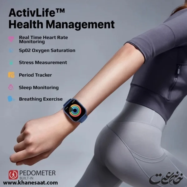 ساعت هوشمند پرومیت مدل XWATCH-TF2.BLUE