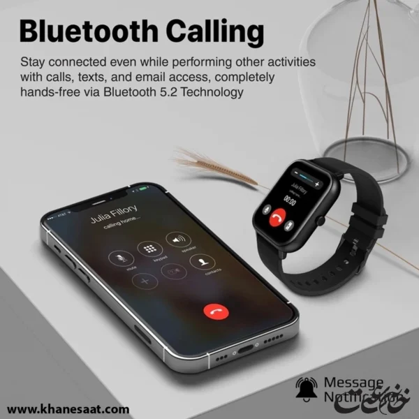 ساعت هوشمند پرومیت مدل XWATCH-C18.BLACK
