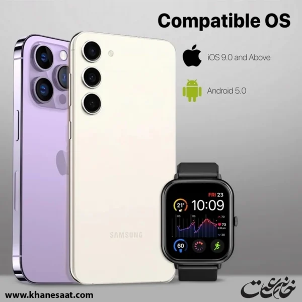 ساعت هوشمند پرومیت مدل XWATCH-C18.BLACK